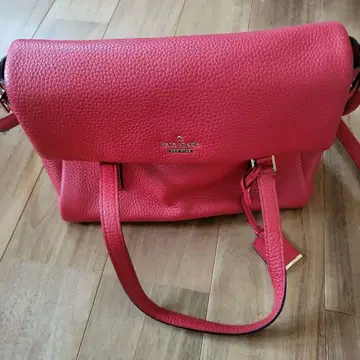 가죽 숄더백 빨간색 kate spade 토트백