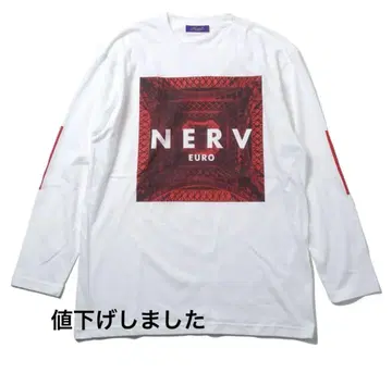 RADIO EVA NERV EURO 롱 슬리브 T셔츠