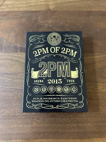 2PM OF 2PM ARENA TOUR 2015 DVD