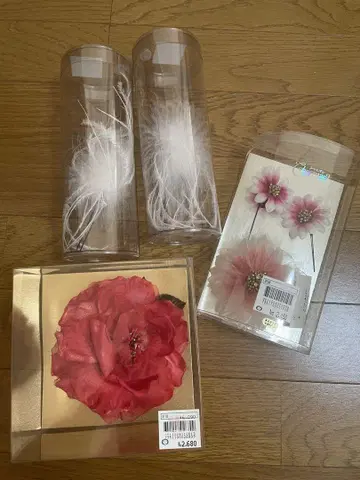 머리 장식 일본 의류 성인식 유카타
