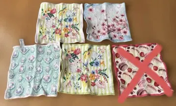 페일러 손수건 5매 세트