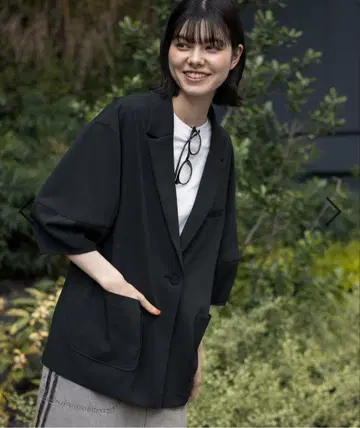반팔 코쿤 자켓 택 포함 새상품 니코앤드