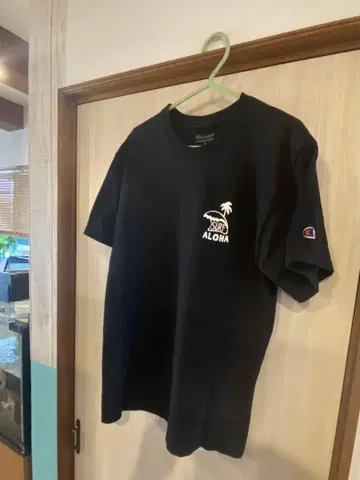 Champion Aloha 티셔츠 M 블랙
