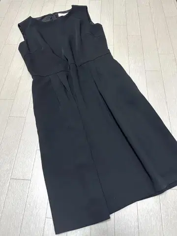 새상품급 자유구 슬리브리스 원피스 40