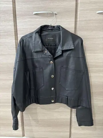 블랙 크롭 자켓 여성용