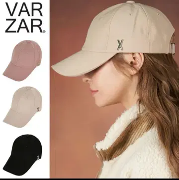 VARZAR 캡 베이지 미사용에 가까움 24시간 이내 발송 예정