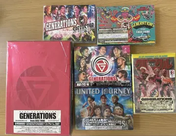 GENERATIONS 라이브 DVD 앨범 CD 6점 세트