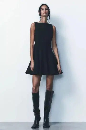 ZARA 플레어 숏 기장 원피스