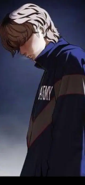 외모지상주의 카미야 요한 착용 ARMY 트레이닝 자켓