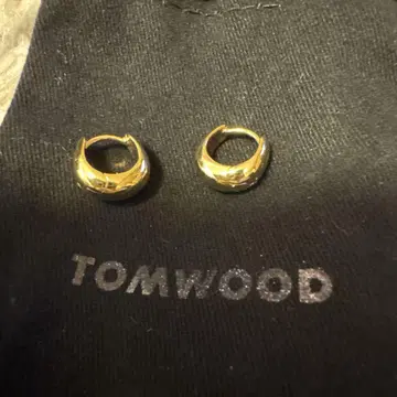 TOMWOOD 골드 귀걸이 상자, 쇼핑백 포함