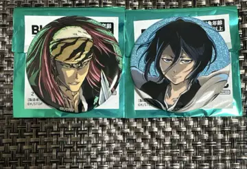 아바라이 렌지 쿠치키 루키아 캔뱃지 BLEACH WORLD