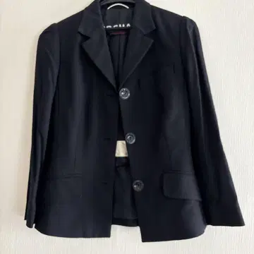 ROCHAS 블랙 자켓 숏 기장