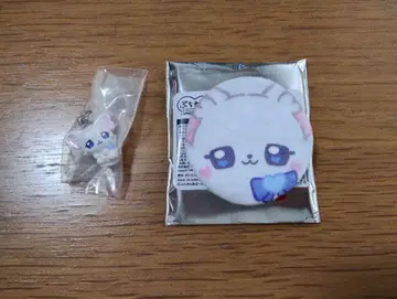 유키 보아 캔뱃지 액세서리