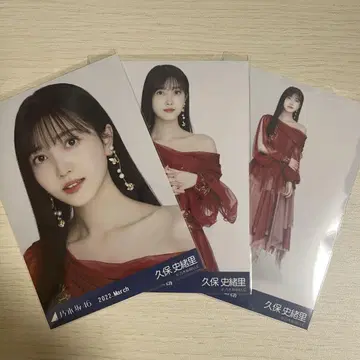 노기자카46 쿠보 시오리 브로마이드 컴프 홍백 의상1 2021