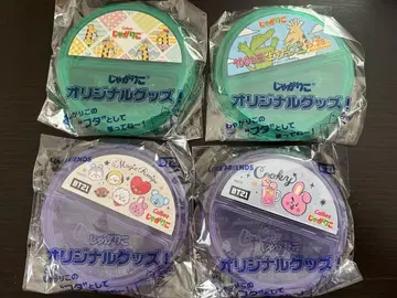 [ BT21 ] 쟈가리코 뚜껑 4개 세트