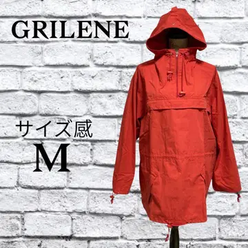 B22 GRILENE 마운틴 파카 풀오버 레드 후드