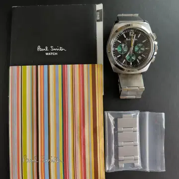 폴스미스 파이널 아이즈 그린 크로노그래프 손목시계 PaulSmith