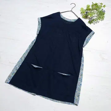 [새상품급] 비바프레스트 리버티 이소재 린넨 프렌치 슬리브 튜닉