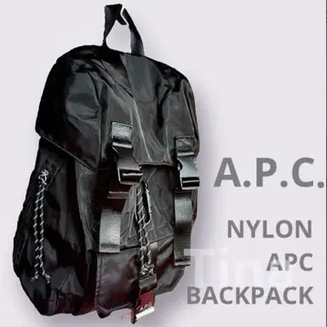 A.P.C. 아페쎄 Treck 백팩 블랙