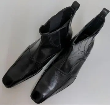 꼼사데모드 멘 블랙 가죽 부츠 26cm 미사용 새상품