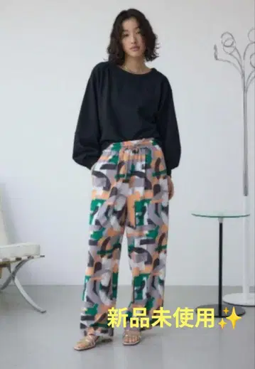 AZUL by moussy 택 포함 미사용 새 상품 와이드 이지 팬츠