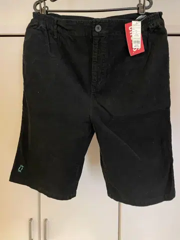 CHUMS 코듀로이 숏팬츠 XL 블랙