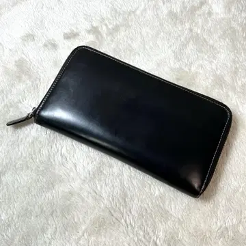 소메스사돌 장지갑 라운드 지퍼 블랙