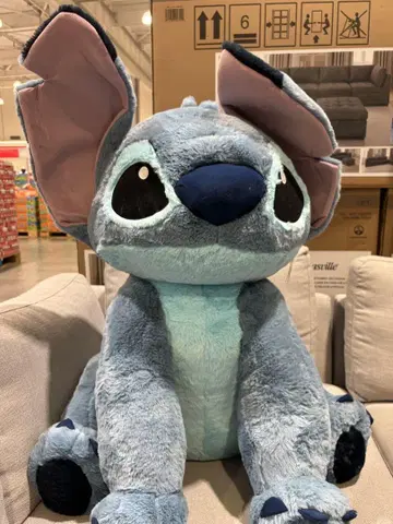한정 스티치 봉제인형 빅 사이즈