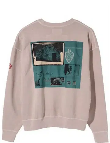 CAVEMPT OVERDYE CREW NECK Beige