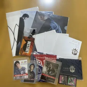 미우라 다이치 팬클럽 매거진 & 클리어 파일 & 덤