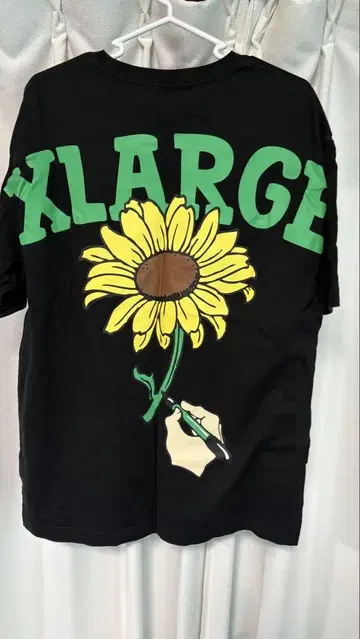 XLARGE 블랙 티셔츠 XL