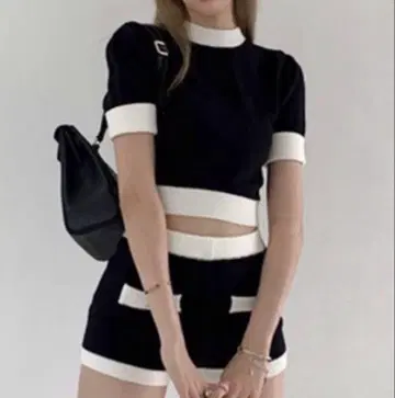 GRL 셋업 미사용 새상품 블랙