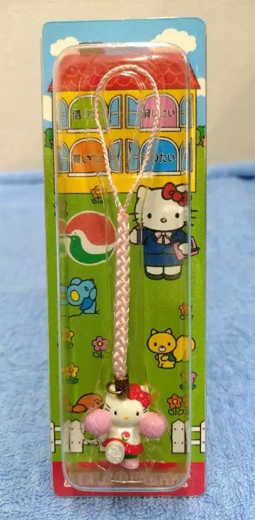 헬로키티 스트랩 도쿄 택건 한정품 레어