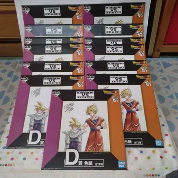 드래곤볼 제일복권 D상 색지 세트 13매 세트