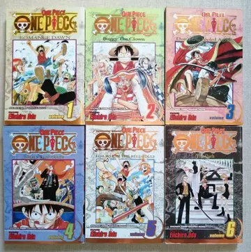 [중고 도서 각종] 영문판 ONE PIECE 1-6권 세트 오다 에이치로