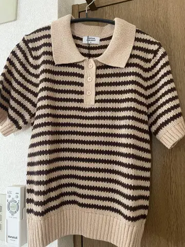 musinsa standard 스트라이프 피케 셔츠 M 새상품