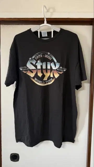Styx 월드 투어 T셔츠 2023년