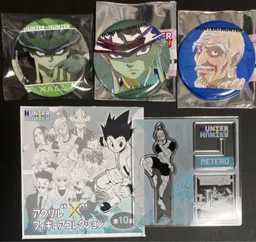 HUNTER x HUNTER AMNIBUS 피규어 네테로 메르엠 4점