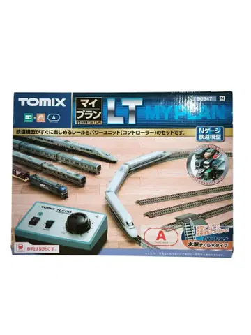 TOMIX 마이플랜 LT N 게이지 레일 컨트롤러 세트 새상품급