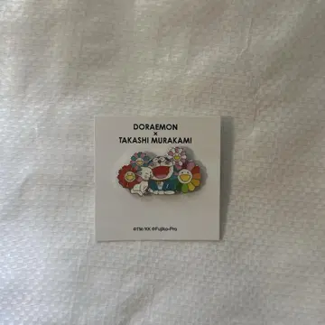 레어 도라에몽 무라카미 다카시 핀 배지 pin badge 핀즈 웃는 냥코