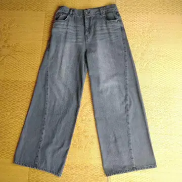 [ selle grant ] WASH CURVE DENIM PANTS