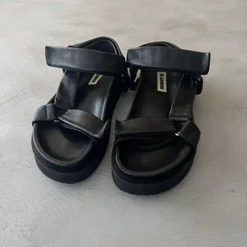 JIL SANDER 질 샌더 가죽 샌들