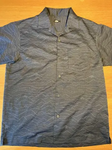 The North Face 반팔 셔츠 다크 블루