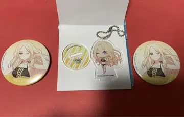 학원 아이돌 마스터 바닷가 아크릴 스탠드 키링 캔뱃지 2 쥬오세이 미나미