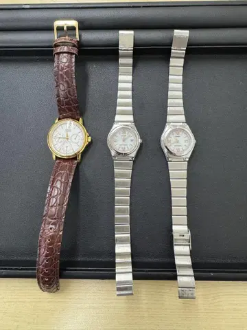 CASIO 쿼츠 시계 3점 세트