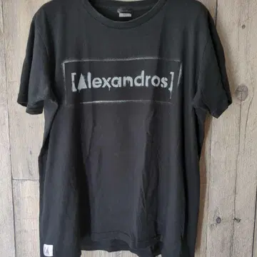 Alexandros 로고 T셔츠 XL 블랙