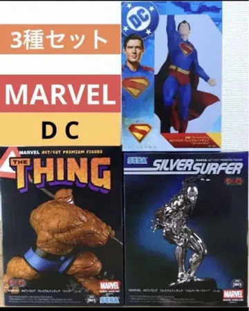 MARVEL / DC 피규어 3종 세트