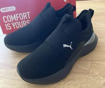 PUMA 스니커즈 슬립온 24.5 SOFTRIDE 컴포트