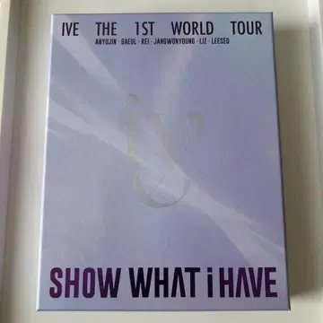 IVE THE 1ST WORLD TOUR SHOW WHAT I HAVE