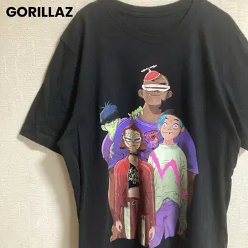 GORILLAZ 밴드 T셔츠 2022 투어